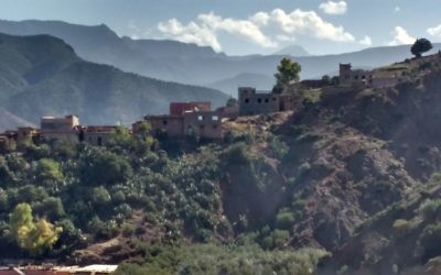Jewish families once lived in these houses on the ridge. Old Berber villagers still remember their friends.