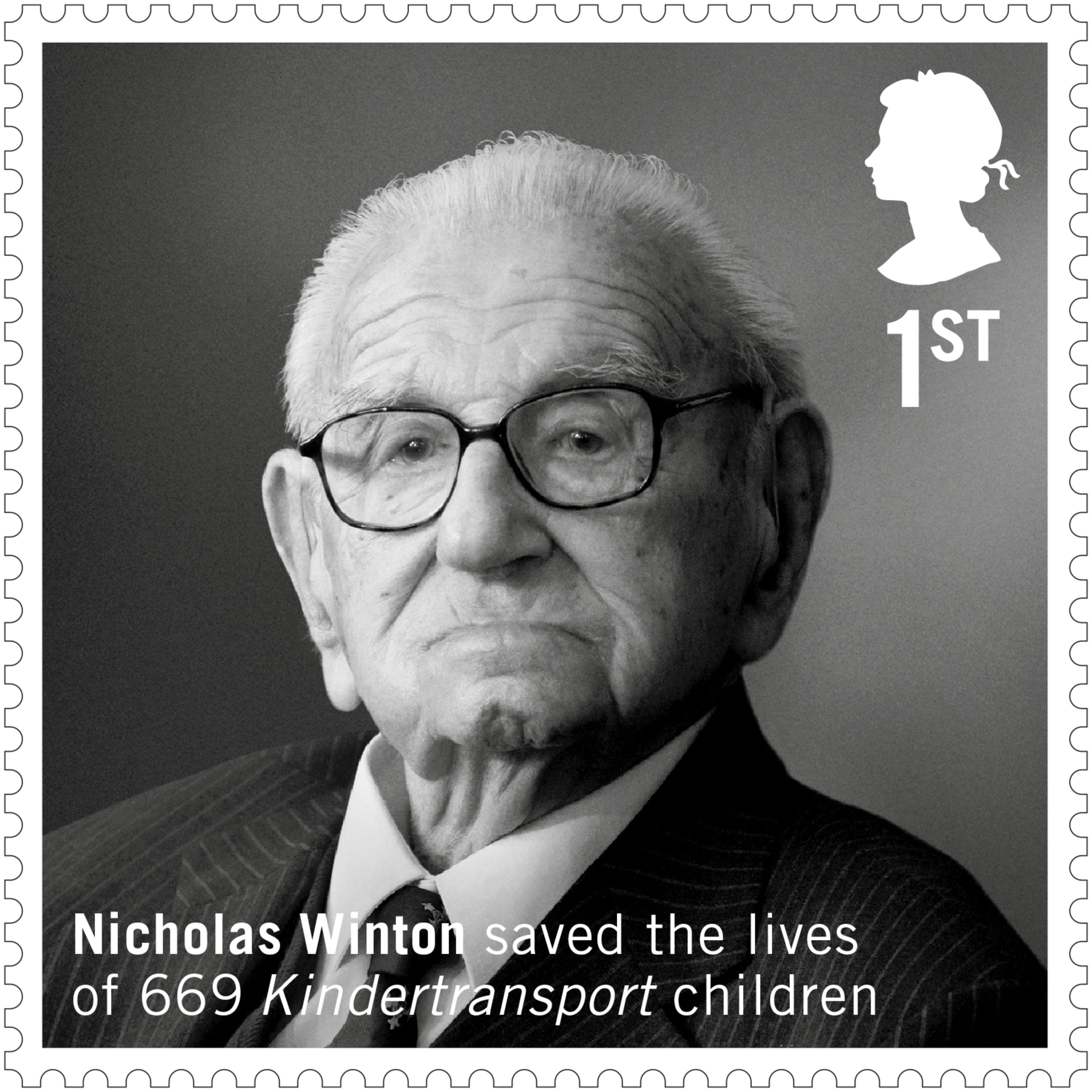 The Royal Mail's Sir Nicholas Winton's stamp – issued following a Jewish News campaign backed by 106,000 people.