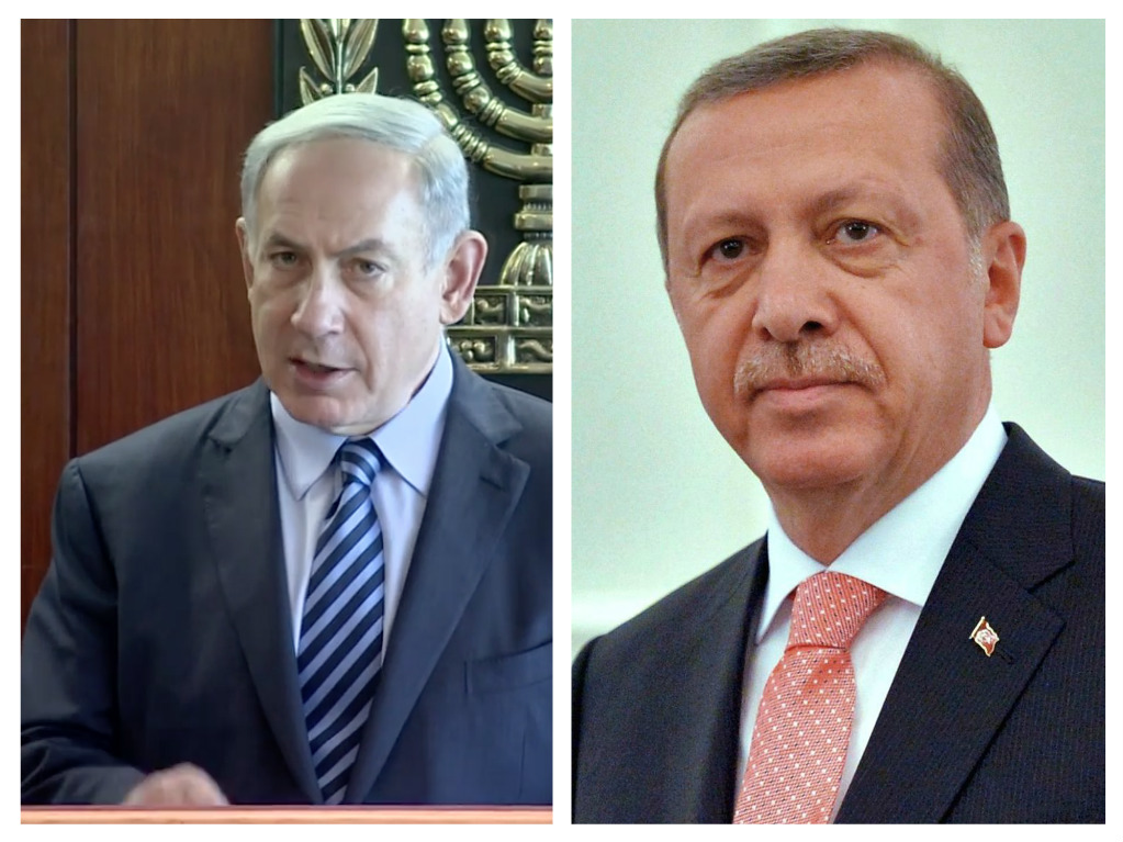 Israeli leaders Netanyahu and Erdoğan have had major clashes in the past, but relations seem to be improving.