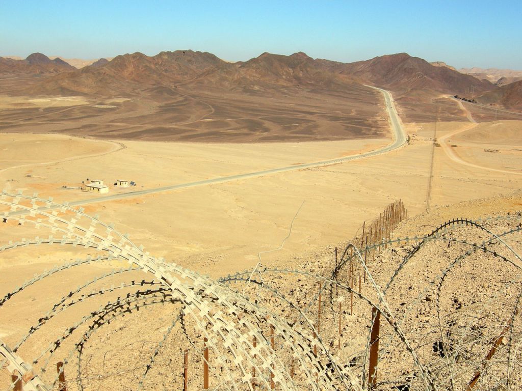 Israel-Egypt border near Eilat 