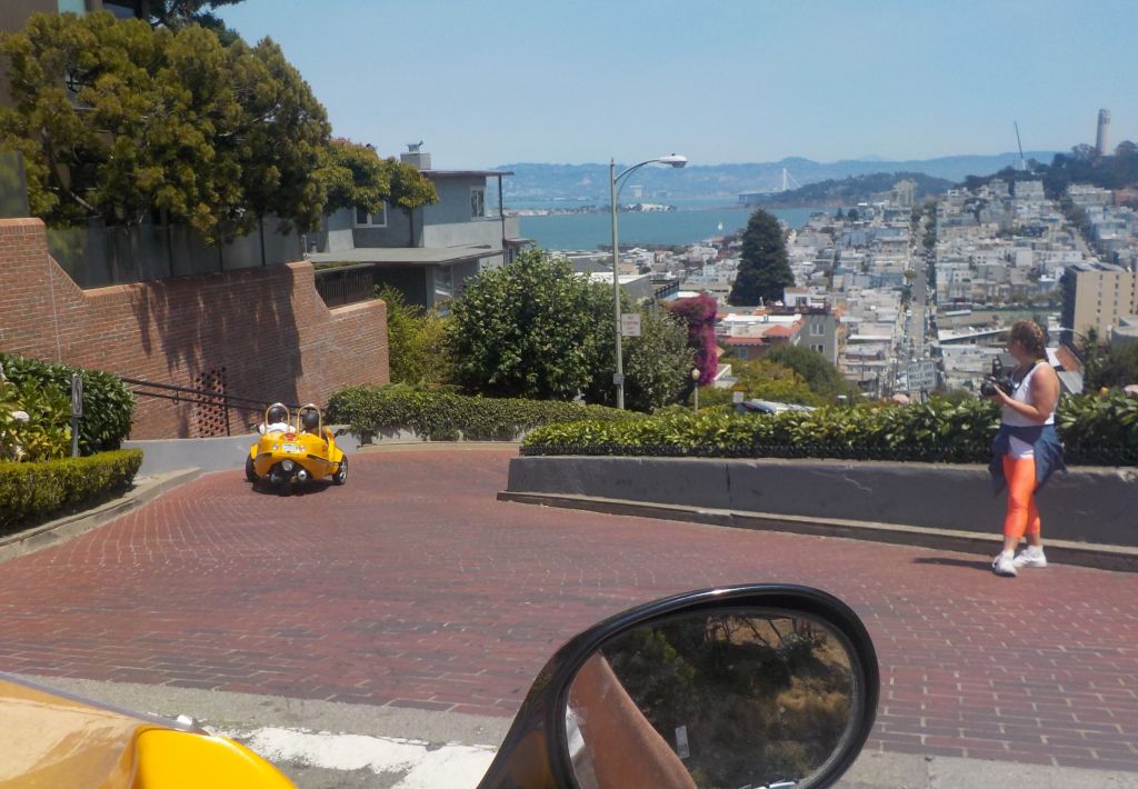Riding the Go Cars on San Francisco’s most crooked street 