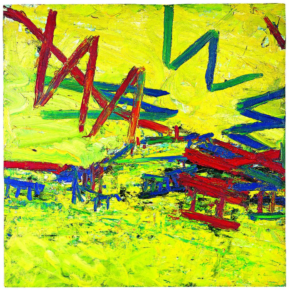 Frank Auerbach’s Primrose Hill, Summer, 1968