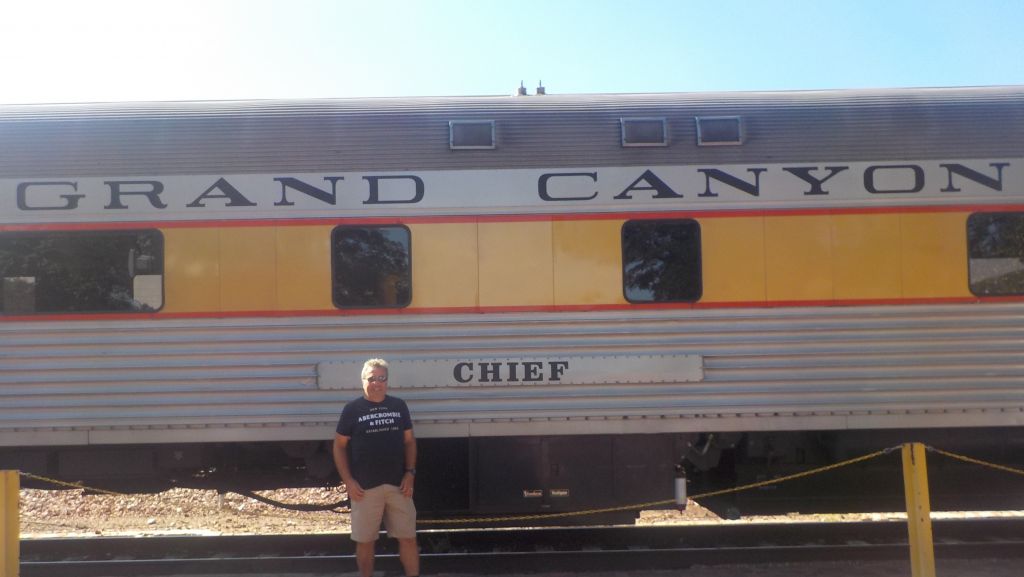 Let the train take the strain on The Grand Canyon Railway