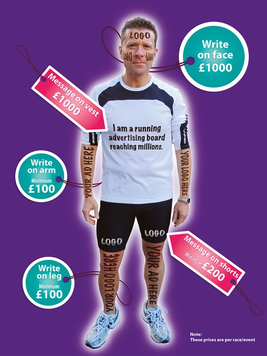 Josh's uncle Ray is thinking of inventive ways to raise money, including sponsoring body parts for marathons