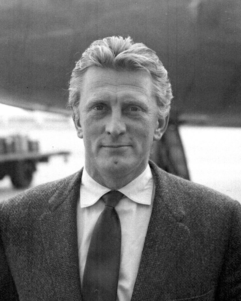 Kirk Douglas in his younger days (Photo credit: PA Wire) 