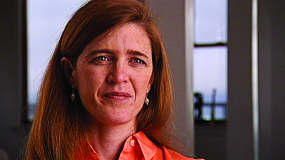 Samantha Power, US ambassador to the UN, who was inspired by the work of Raphael Lemkin