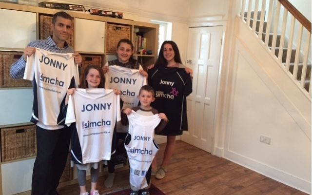 Jonny Phillips will be running for Camp Simcha