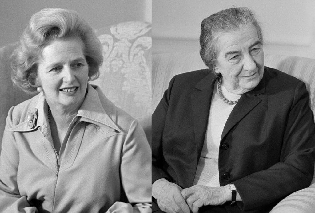 The two 'Iron Ladies', Margaret Thatcher and Golda Meir