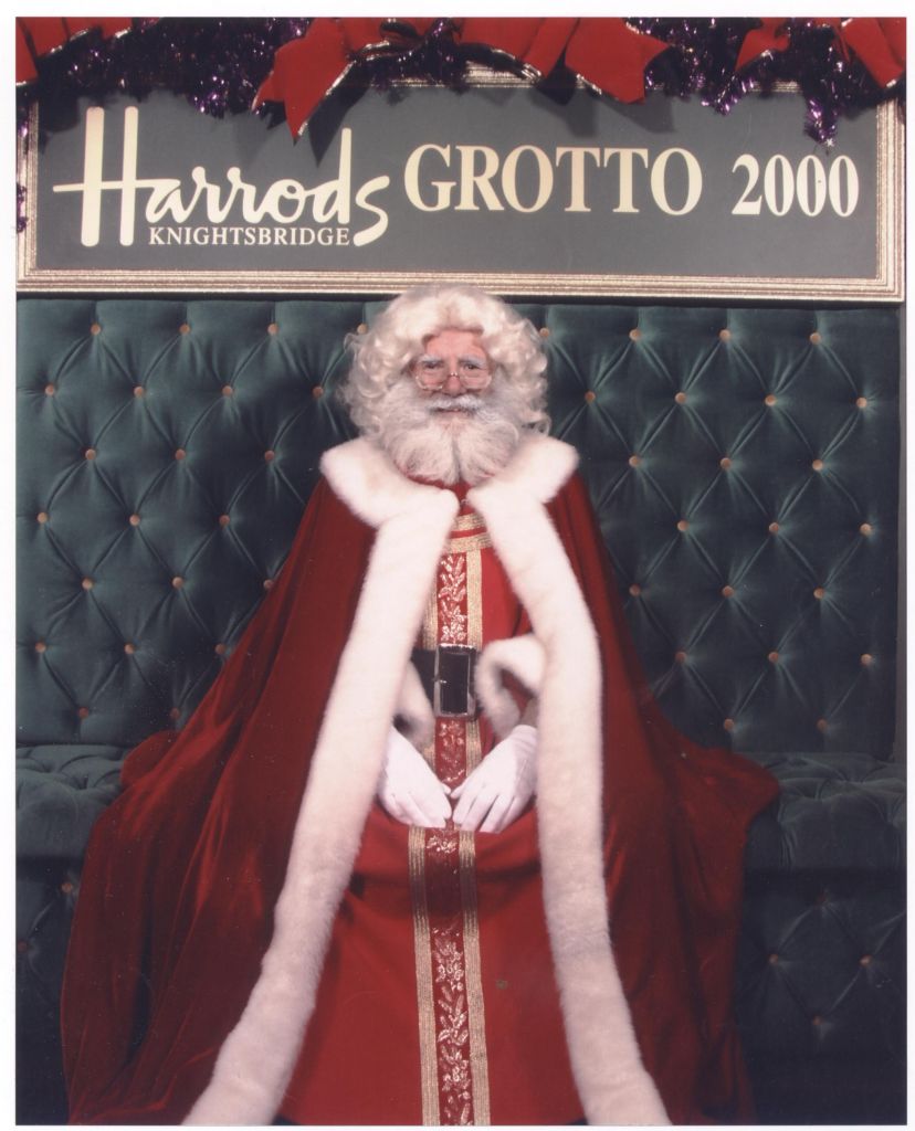Walter as Harrods Santa 