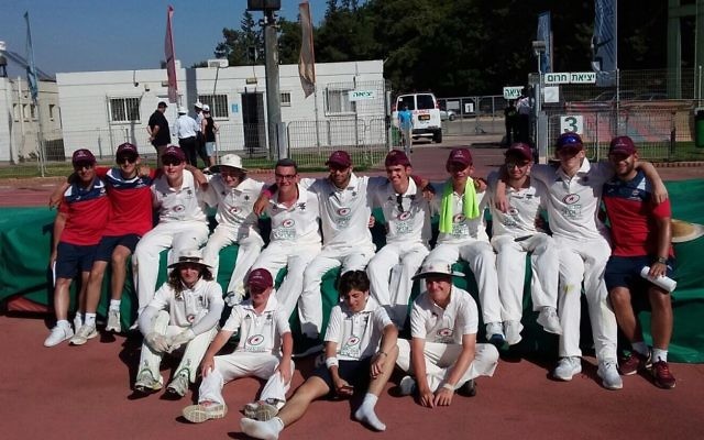 The junior cricket team beat the hosts