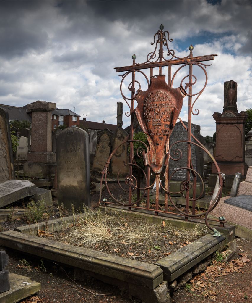 Funerary buildings at Willesden Jewish Cemetery, which is one of five places that have been listed at Grade II by the Department for Digital, Culture, Media and Sport, on the advice of Historic England, to celebrate the 70th anniversary. Photo credit should read: Chris Redgrave/PA Wire