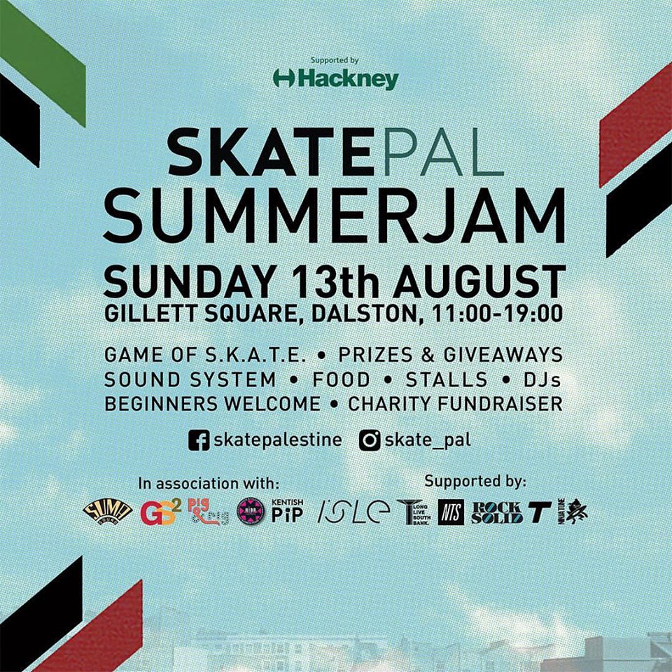 The SkatePal event in Dalston 