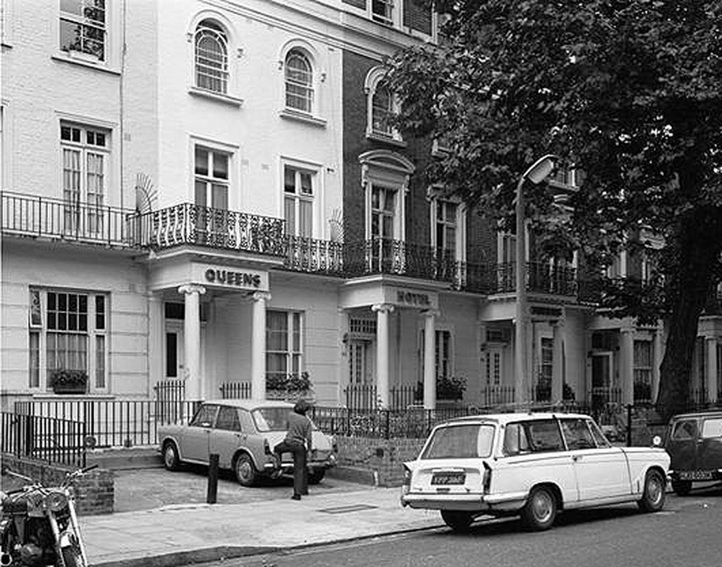 The Queens Hotel in Bayswater, west London, where the body of Emmy Werner was found by a chambermaid. Photo credit: Metropolitan Police/PA Wire