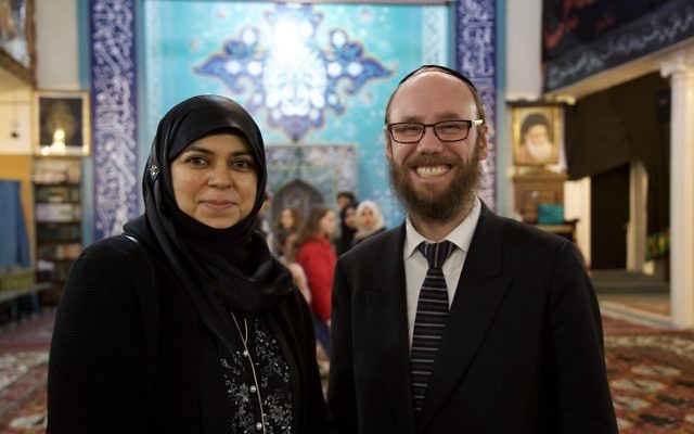 Aliya Azam MBE, Education and Interfaith Coordinator at Al Khoei Foundation and Rabbi Baruch Levine