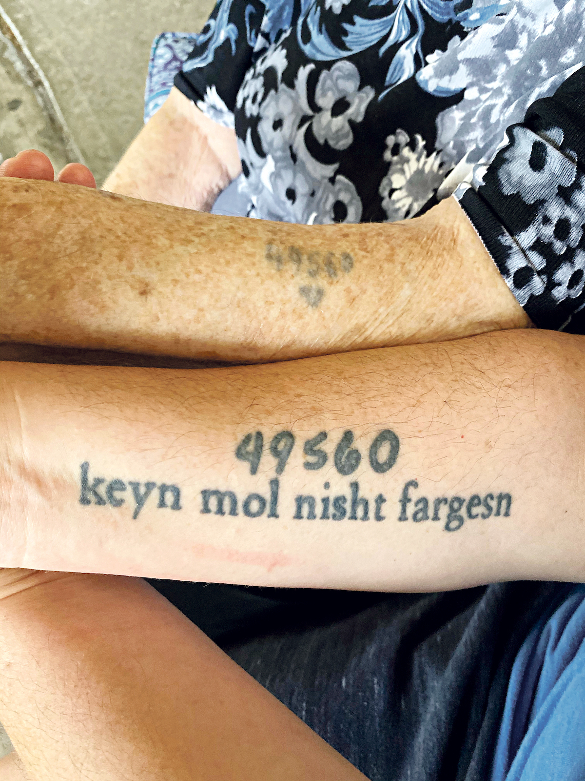 Tender or tasteless? Why some families get tattooed to never forget the  Shoah | Jewish News