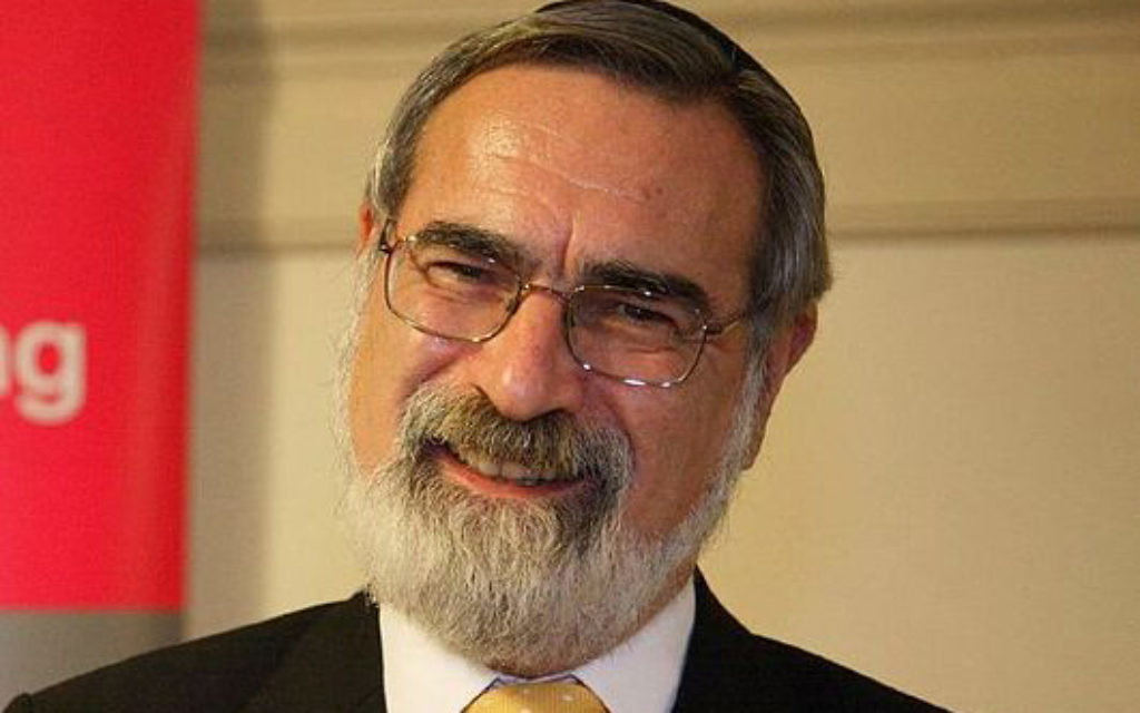 Former Chief Rabbi Lord Sacks