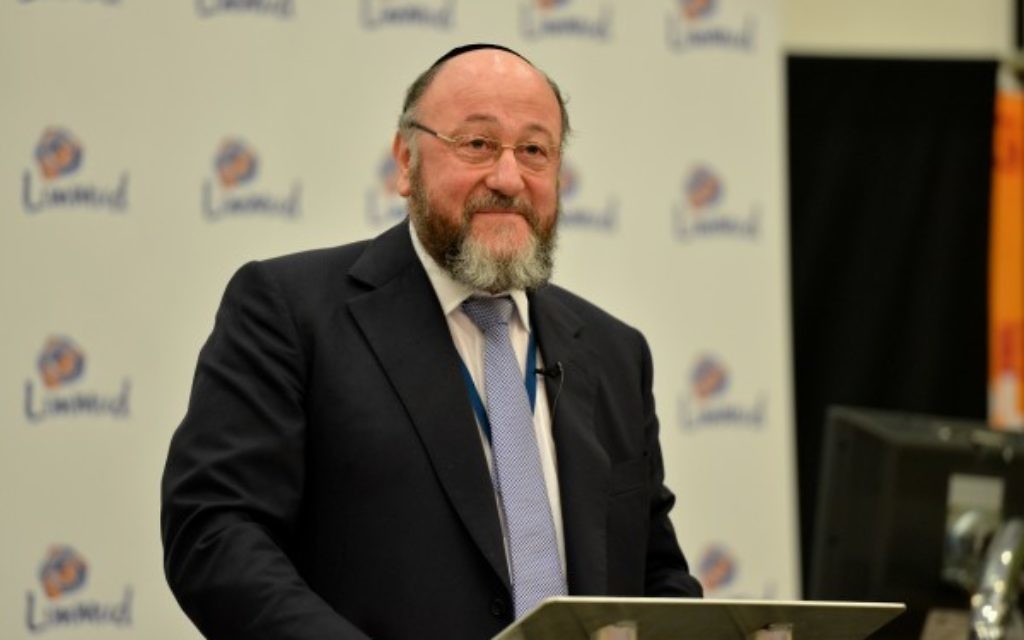Ephraim Mirvis, the Chief Rabbi of the United Hebrew Congregations, taught at Limmud for two years.