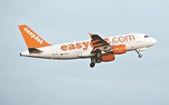 An EasyJet plane An EasyJet plane
