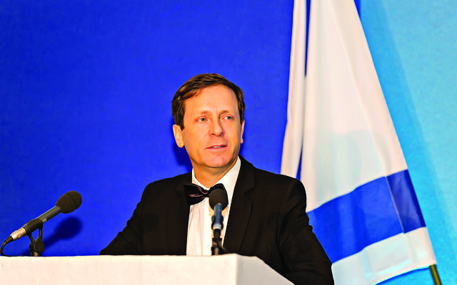 Opposition Leader Isaac Herzog