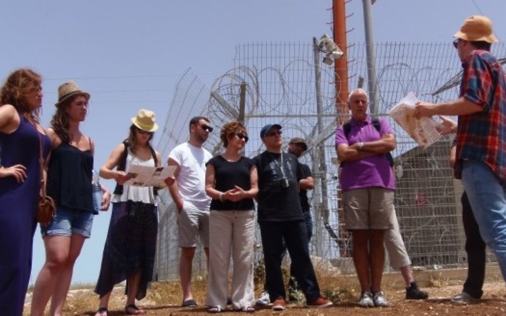 Participants on one of Yachad's Israel tours