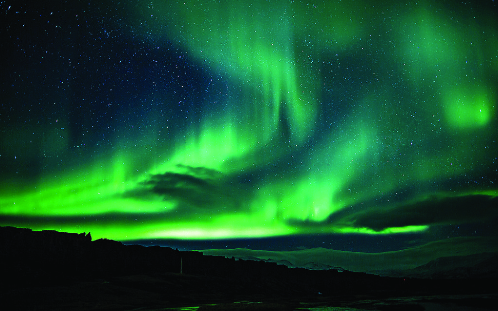 A view of the Northern Lights