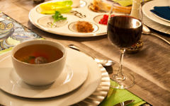 Passover table Passover table