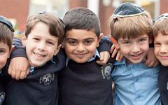 Pupils at Sinai School