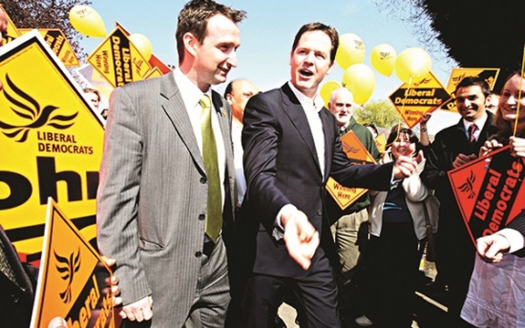 John Leech MP (pictured with Nick Clegg)