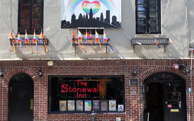 The Stonewall Inn in New York, where the Stonewall riots of 1969 catalysed the gay liberation movement in the US. Photo: Francois Lubbe for HSB&M