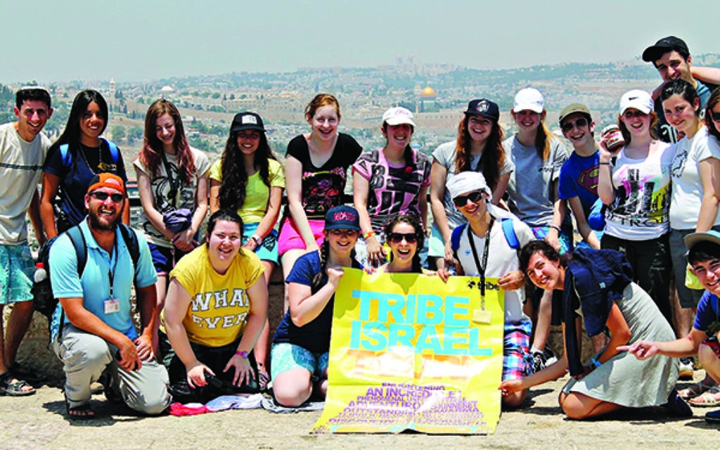 An Israel tour group