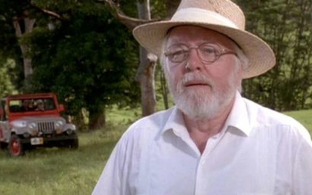 Lord Attenborough in Jurassic Park.