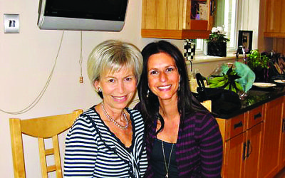 Louisa Shulman with her late mother Sandra