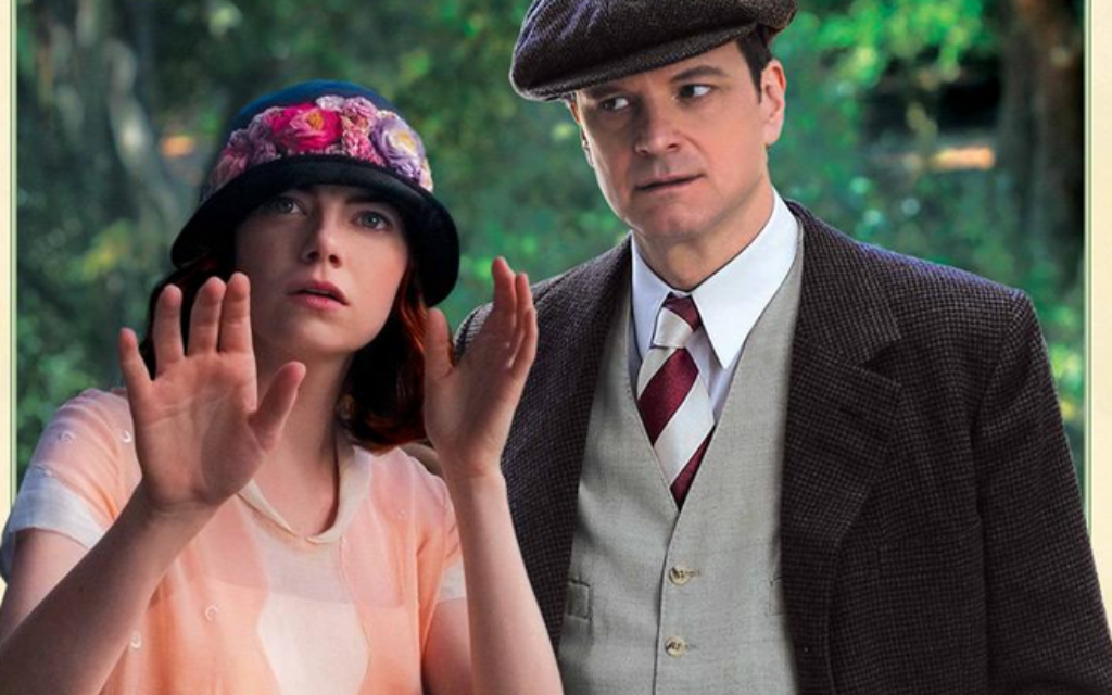 Emma Stone and Colin Firth star in Woody Allen's latest film.