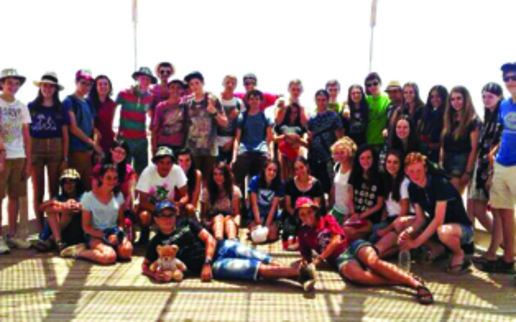 An Israel tour group