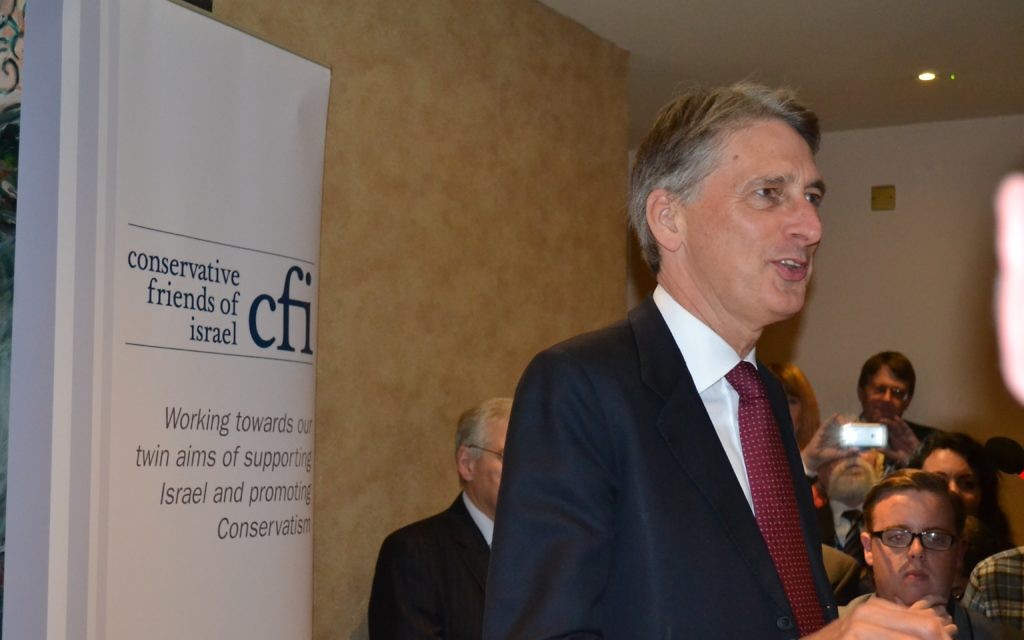 Foreign secretary, Philip Hammond