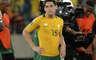 Dean Furman in South African colours