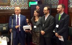MP for Finchley and Golders Green, Mike Freer, addressing a reception for Jewish organisation Keshet. MP for Finchley and Golders Green, Mike Freer, addressing a reception for Jewish organisation Keshet.