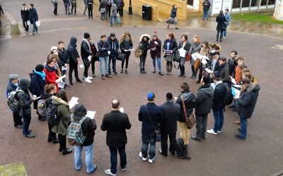 University College London hold a service on campus