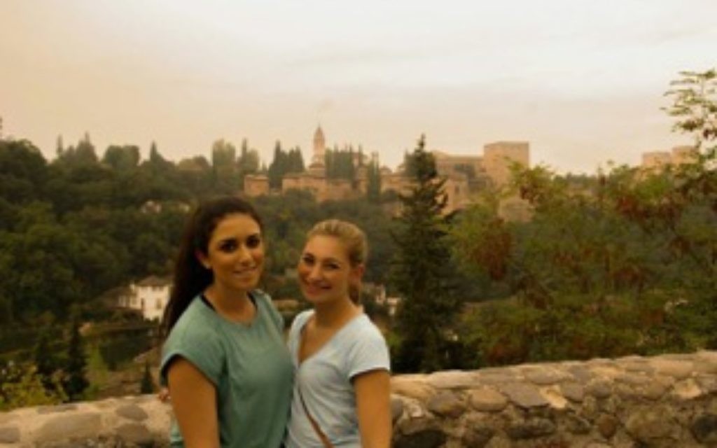 Overlooking the Alhambra Palace