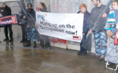 War on Want activists protesting against Israel War on Want activists protesting against Israel