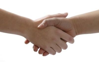 Handshakes could be a subtle way to pick up and sample chemical scent signals, according to the researchers.