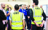 CST volunteers in training