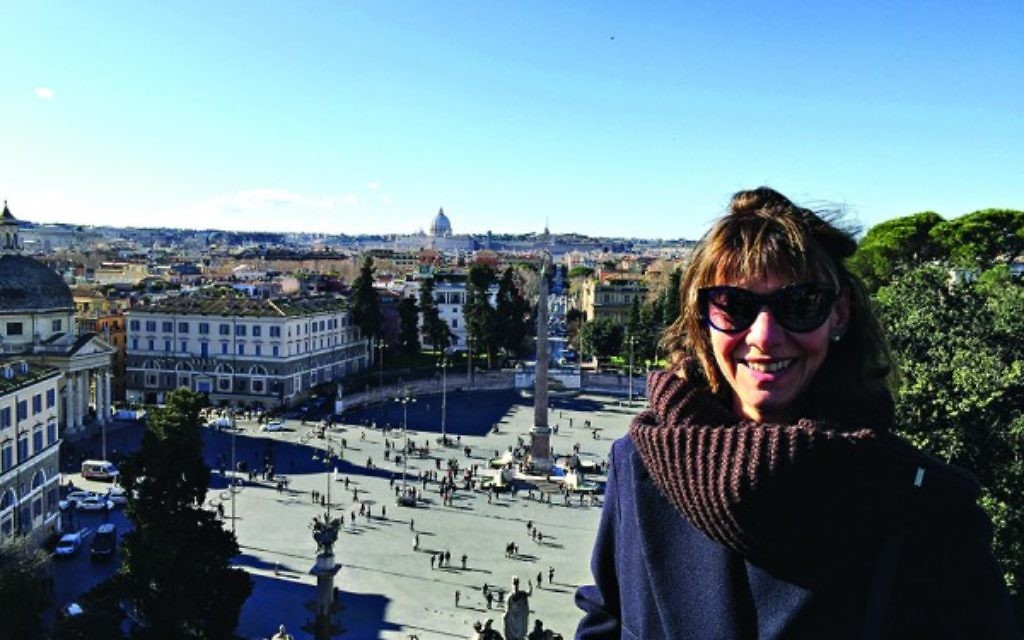 The view from Rome's Piazzo del Popolo