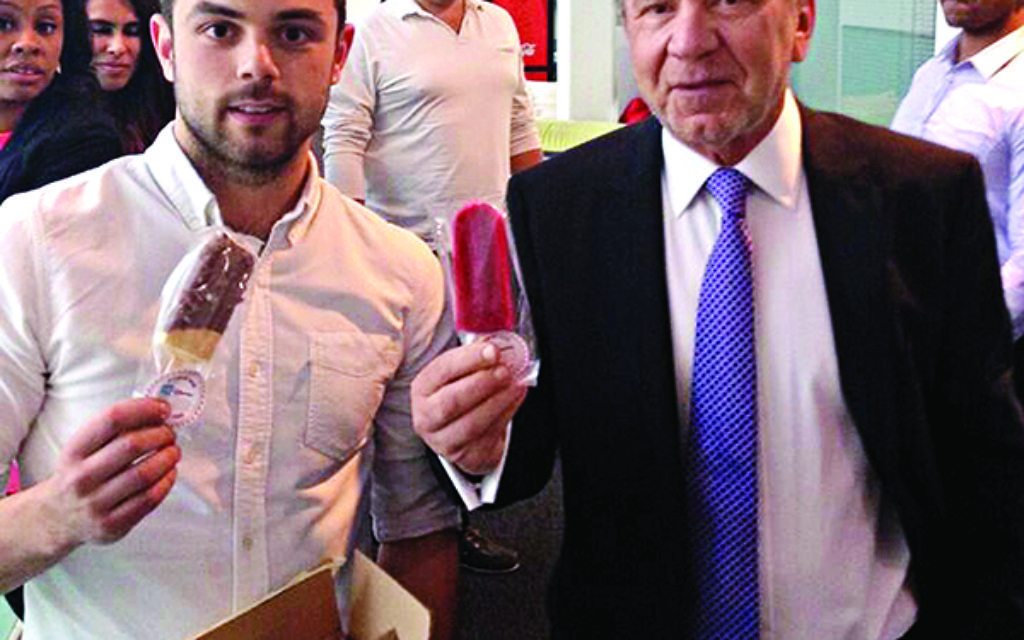 Cesar Roden appeared with business mogul Lord Sugar on The One Show
