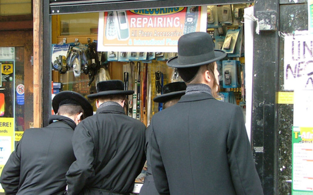 Orthodox Jews in Stamford Hill