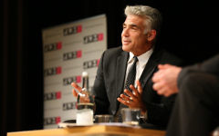 Yair Lapid at JW3 (Photocredit: Marc Morris)