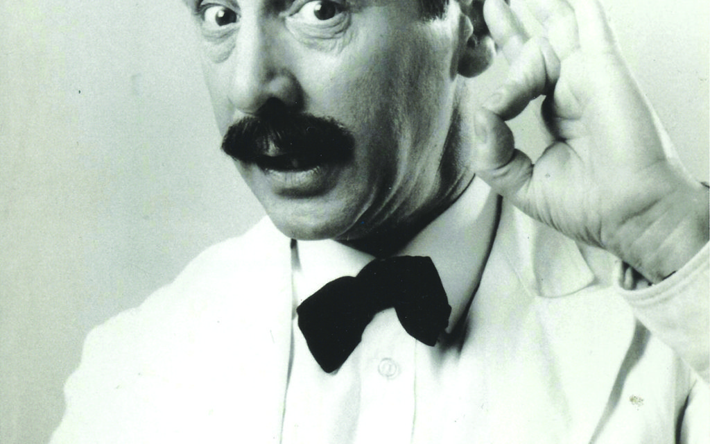Andrew Sachs as a clumsy Spanish waiter in Fawlty Towers.