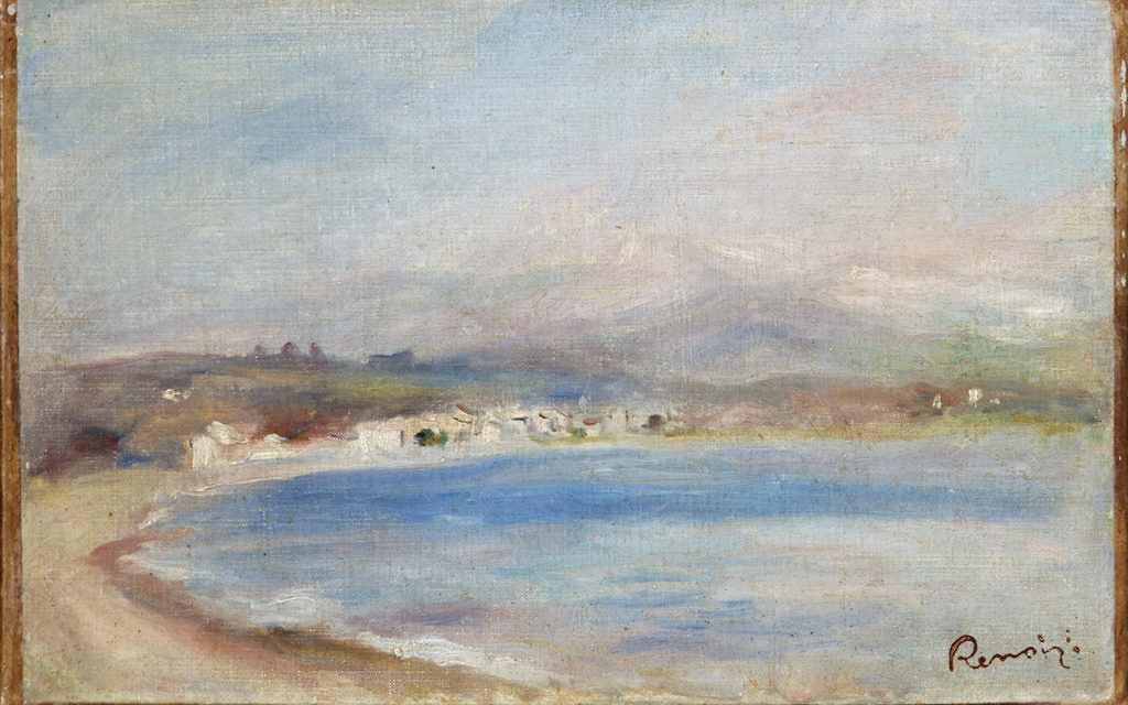 Image issued by Bristol City Councilof a painting by Pierre-Auguste Renoir titled The Coast of Cagnes, as a report has found that the painting sold at a Nazi-organised "Jew auction" does not have to be returned to the heirs of its previous owners.
