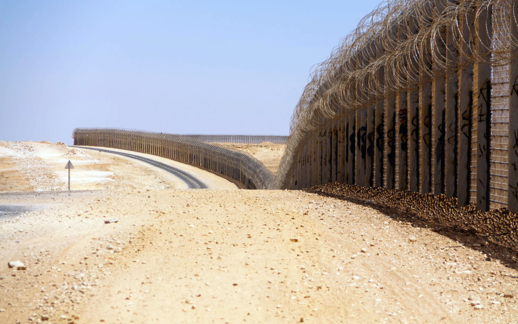 Israel's border with Egypt is partially a heavily barbed fence. Will the same now be the case on the Jordanian border?