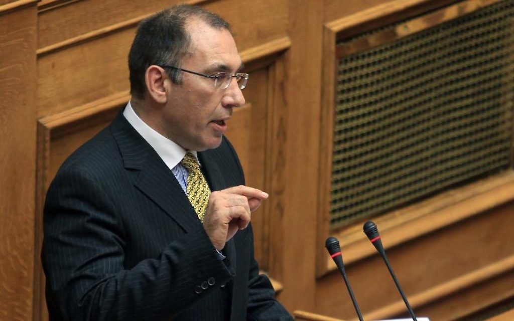 Greek politician Dimitris Kammenos